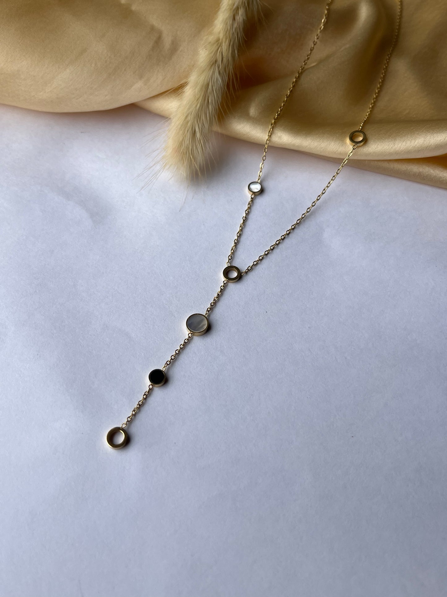 Celeste Rings Y-Necklace