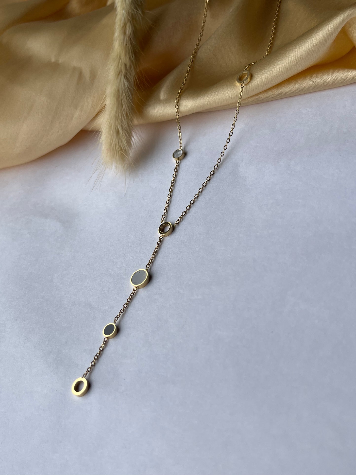 Celeste Rings Y-Necklace