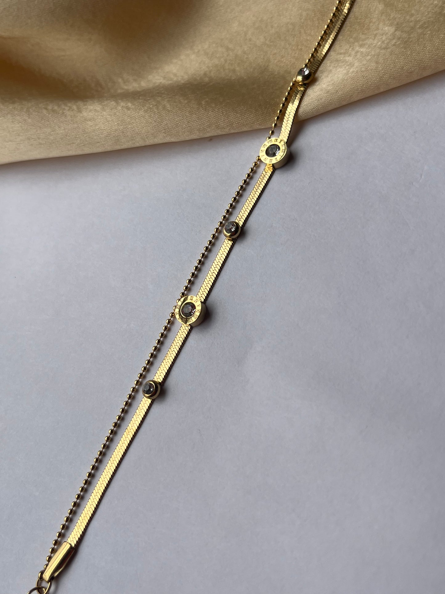 Dual chain Gleam Bracelet