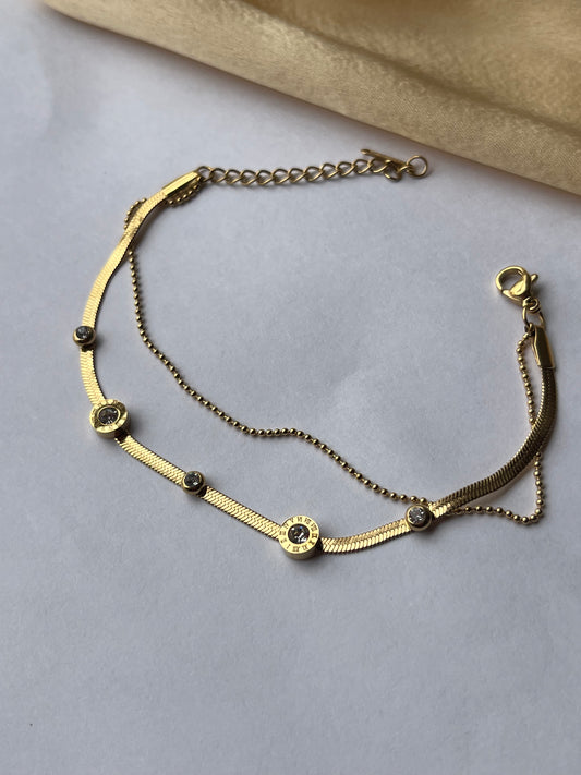 Dual chain Gleam Bracelet