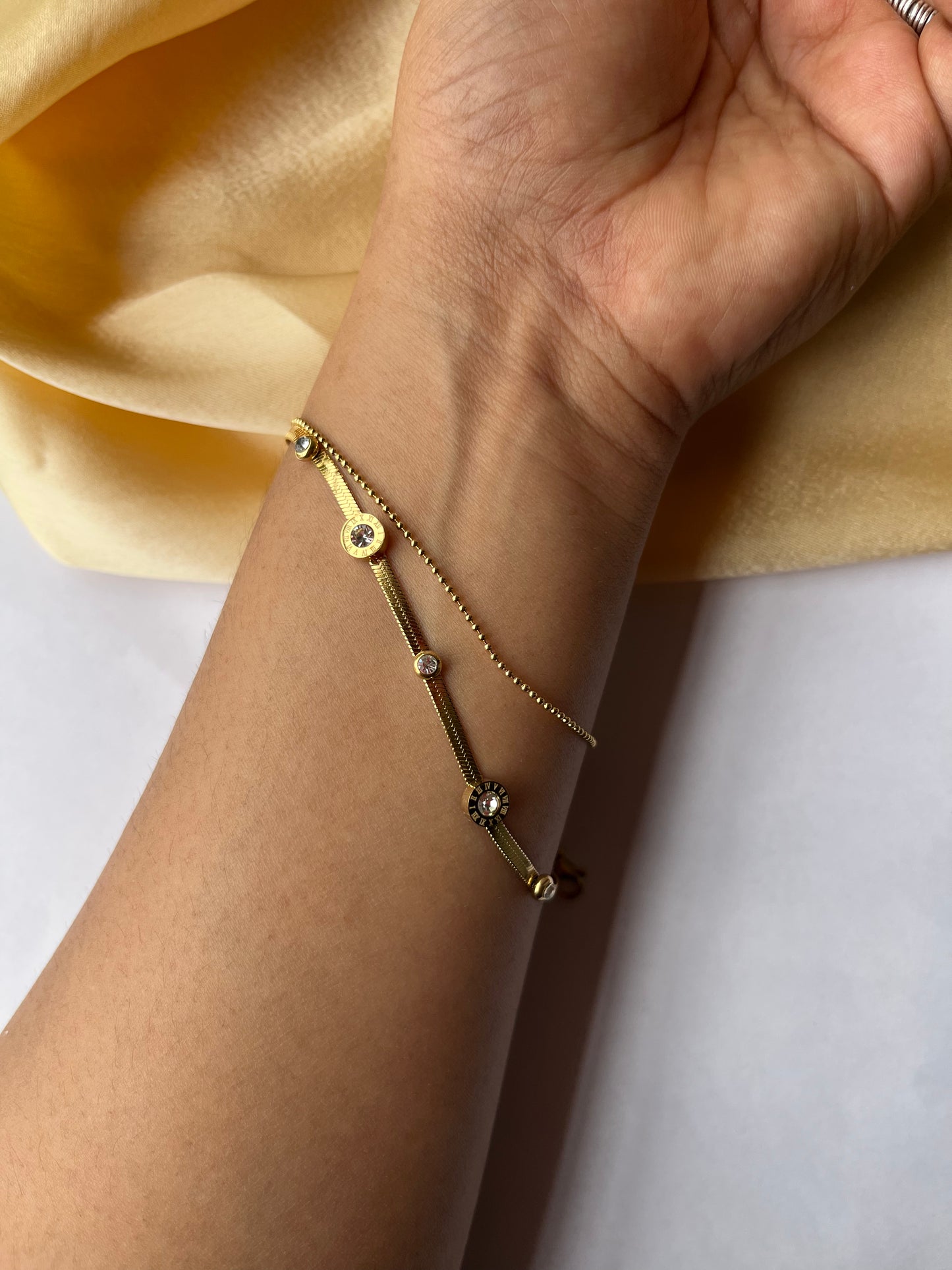 Dual chain Gleam Bracelet