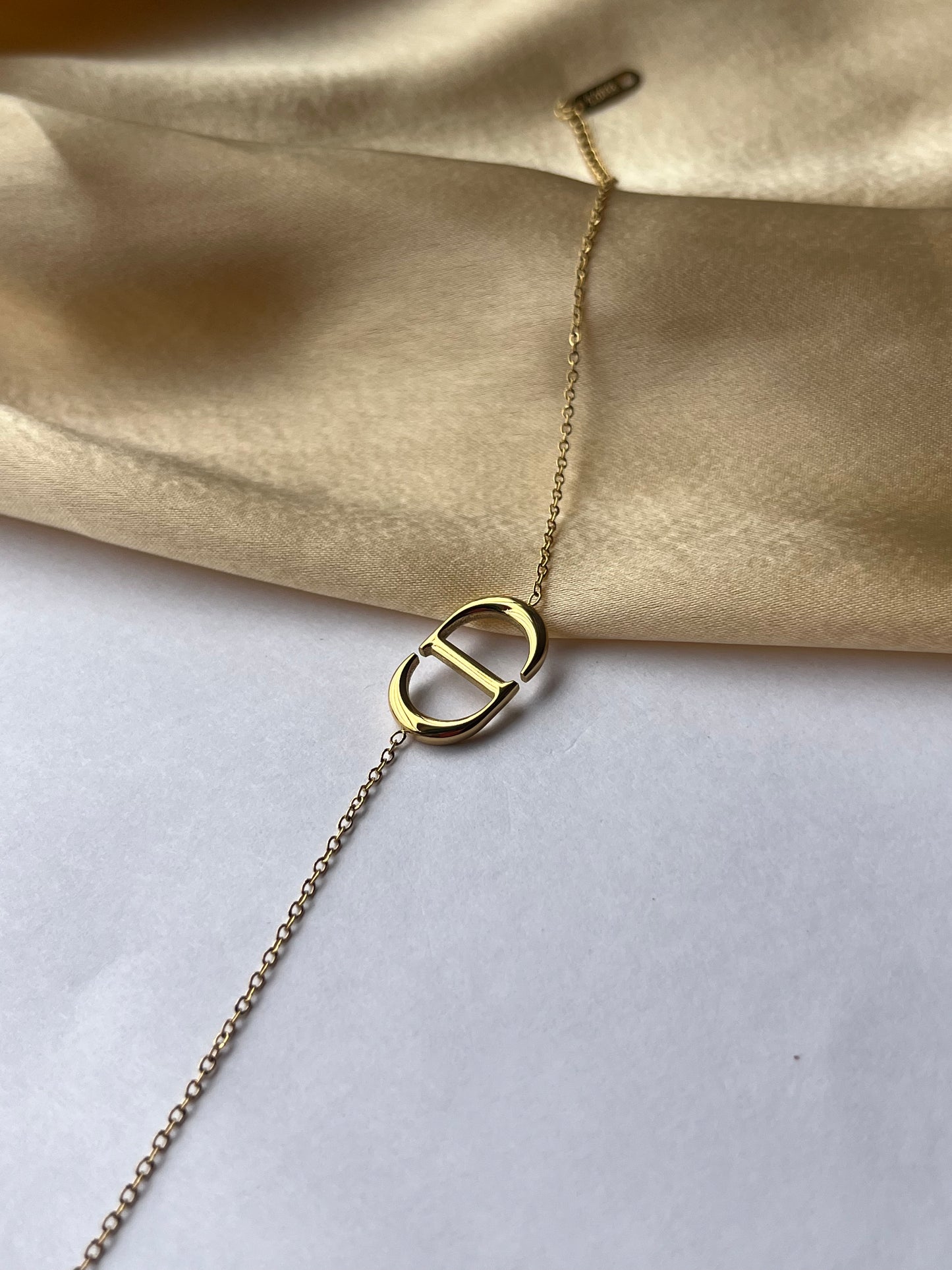Statement Link Gold Bracelet