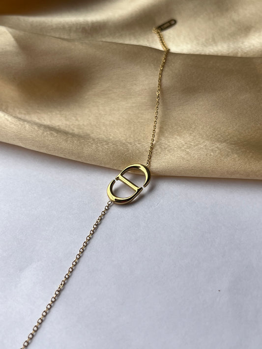 Statement Link Gold Bracelet
