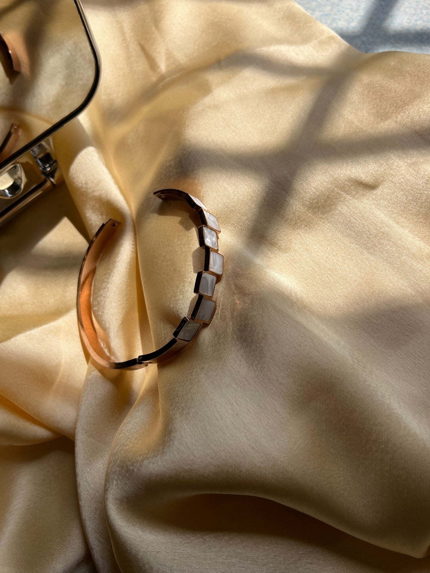 Squared Harmony Cuff Bracelet