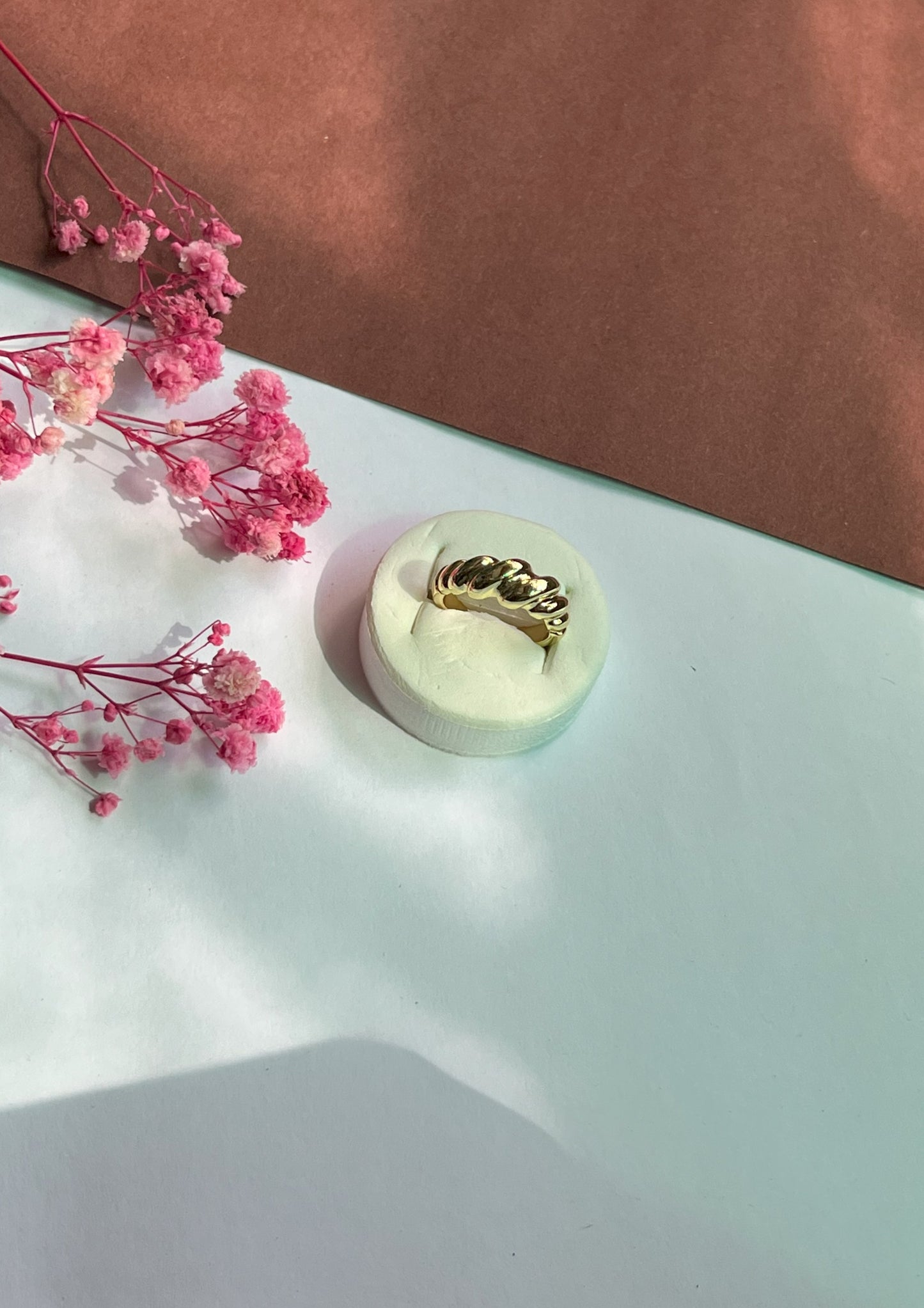 Twisted Rope Gold Ring
