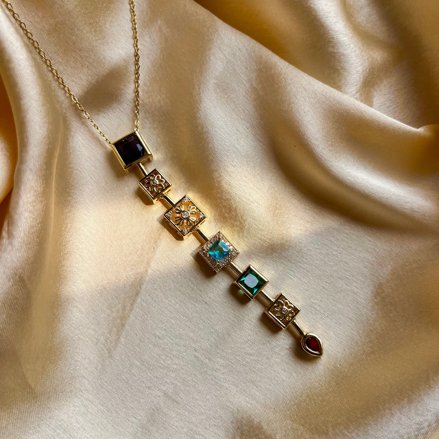 Aurora Journey Line Necklace