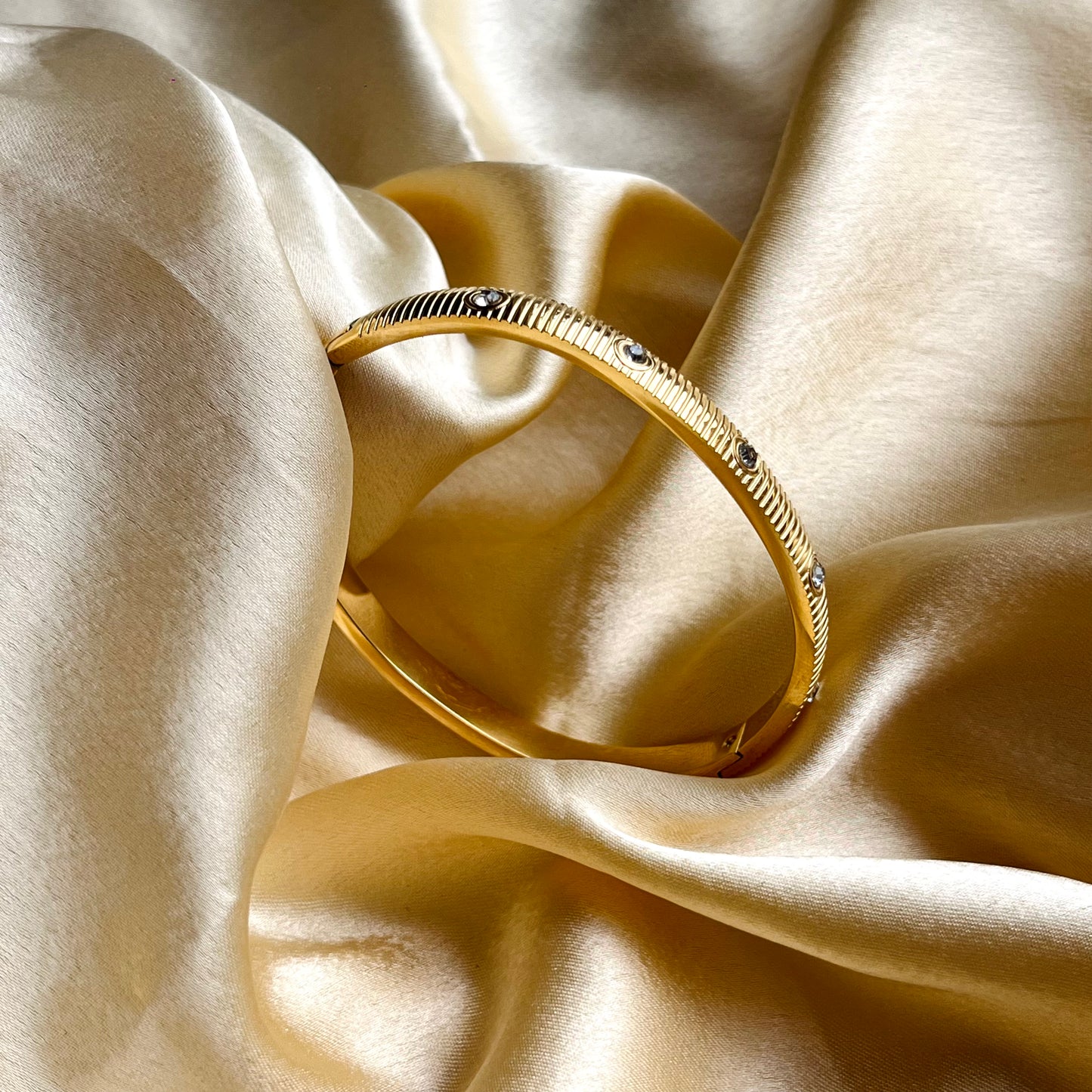 Modern Diamond Cuff