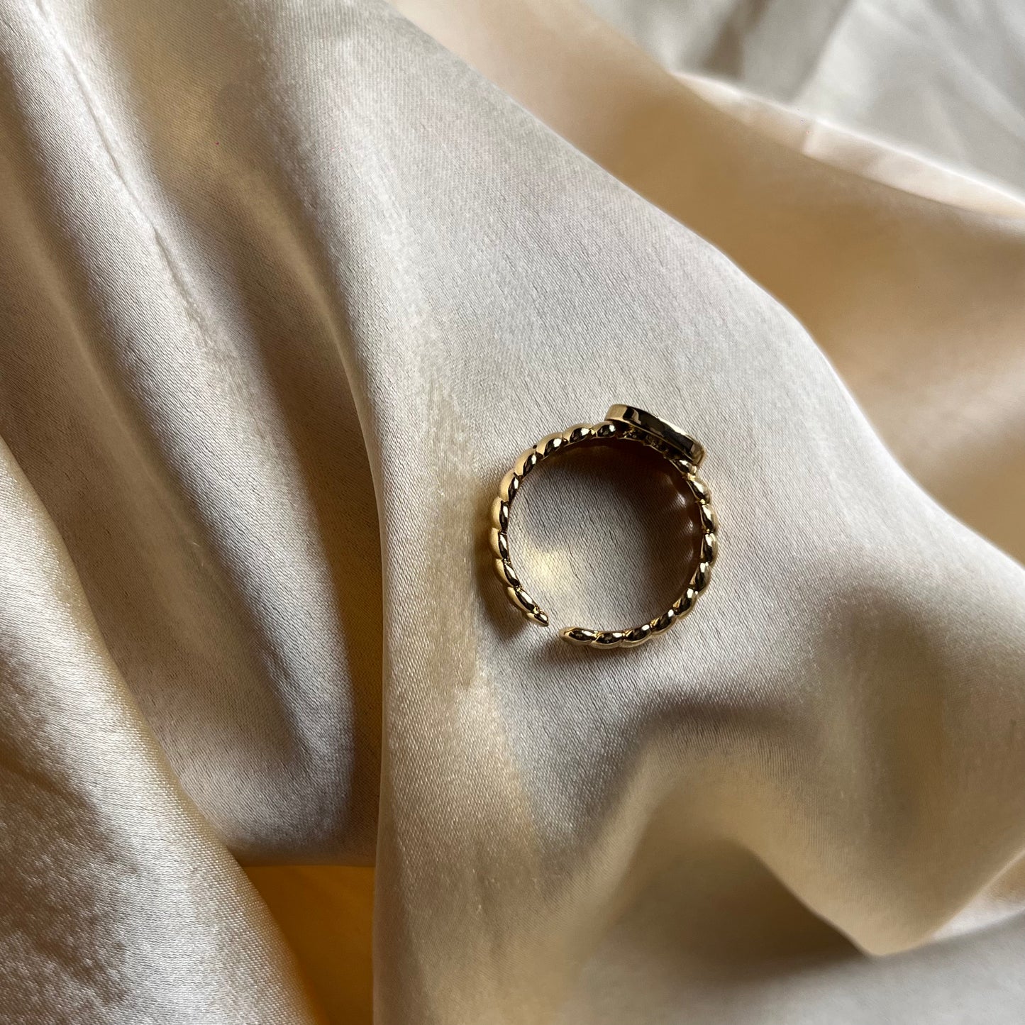 Sunflower Joy Gold Ring