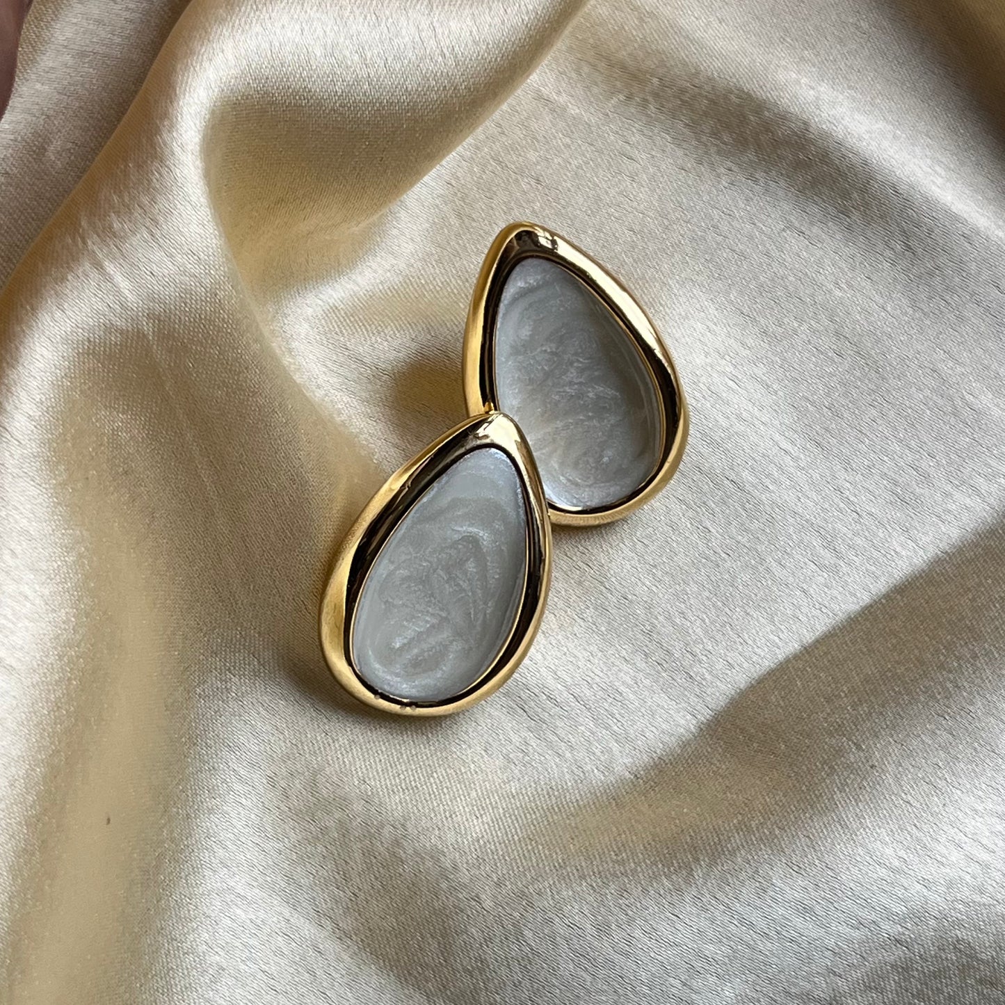 Ivory Drop Studs