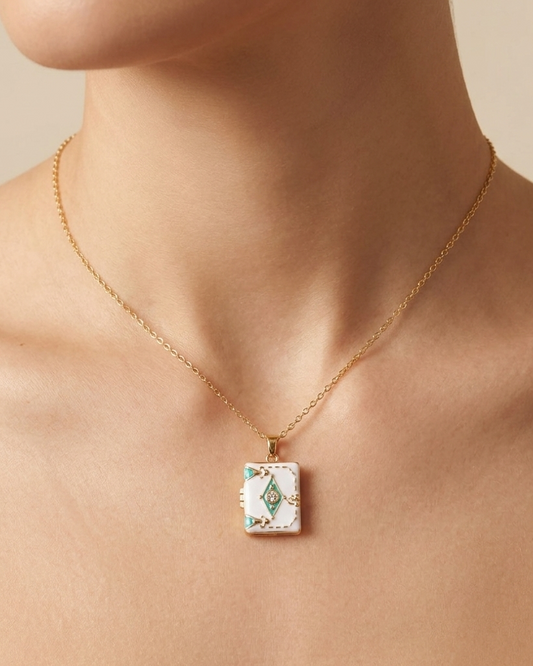 Secret Story Book Pendant