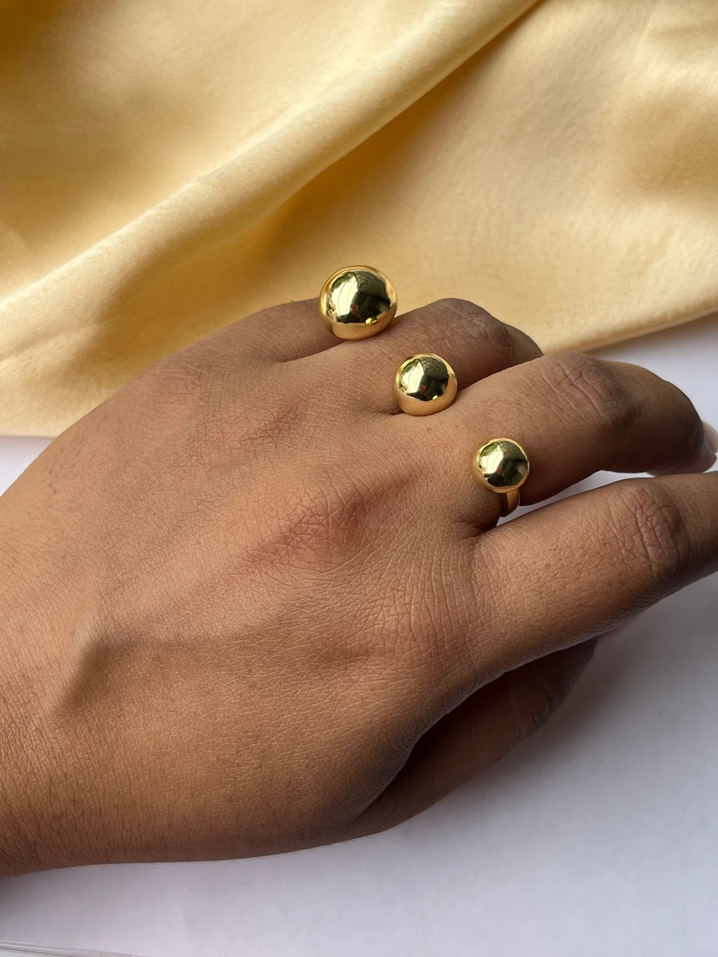 Claw Luxe Gold Ring