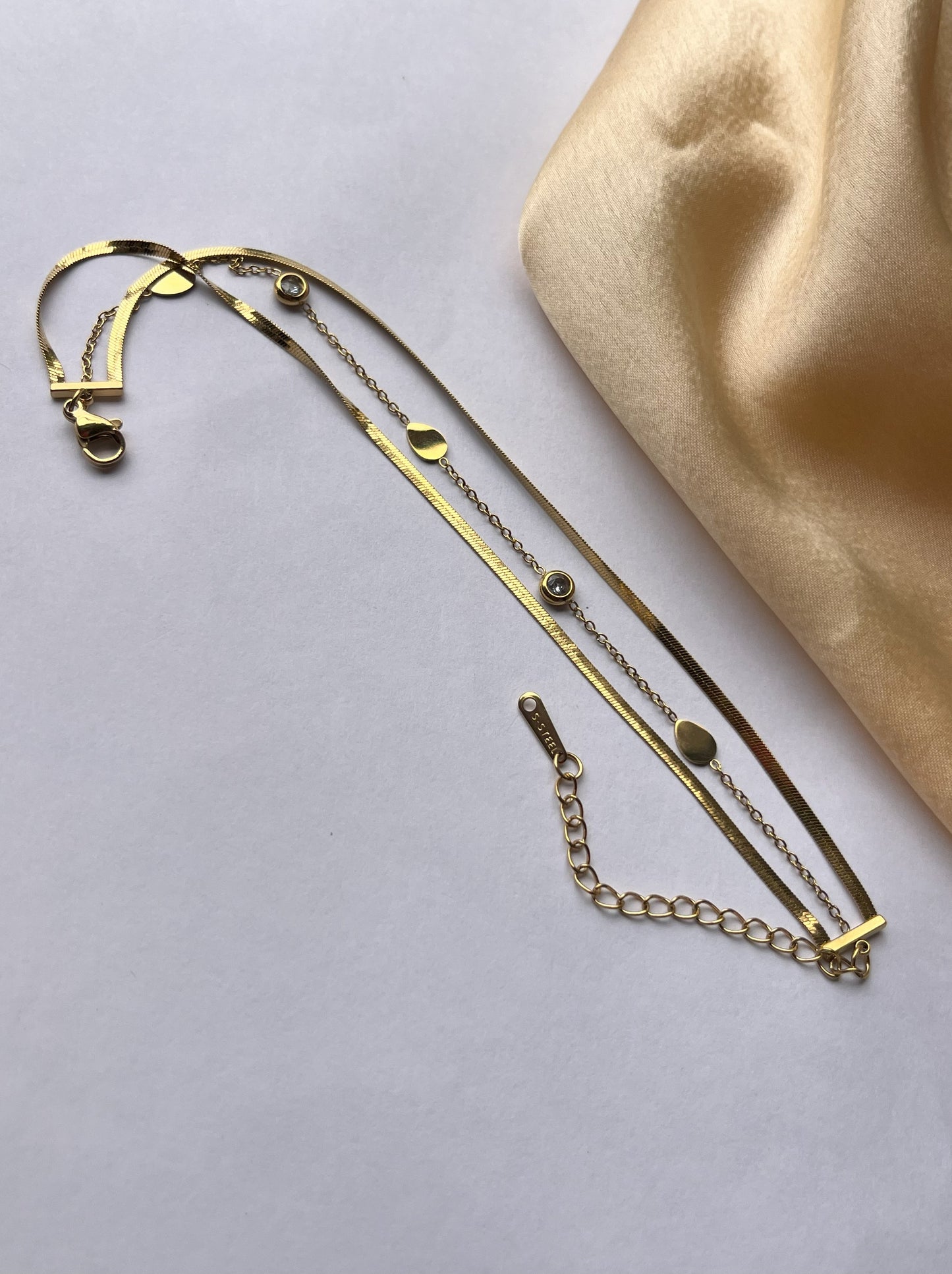 Triple layer Stud Bracelet