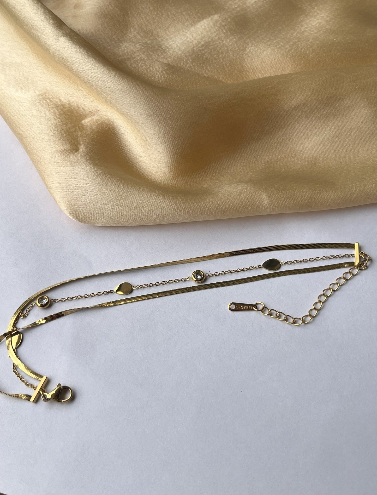 Triple layer Stud Bracelet
