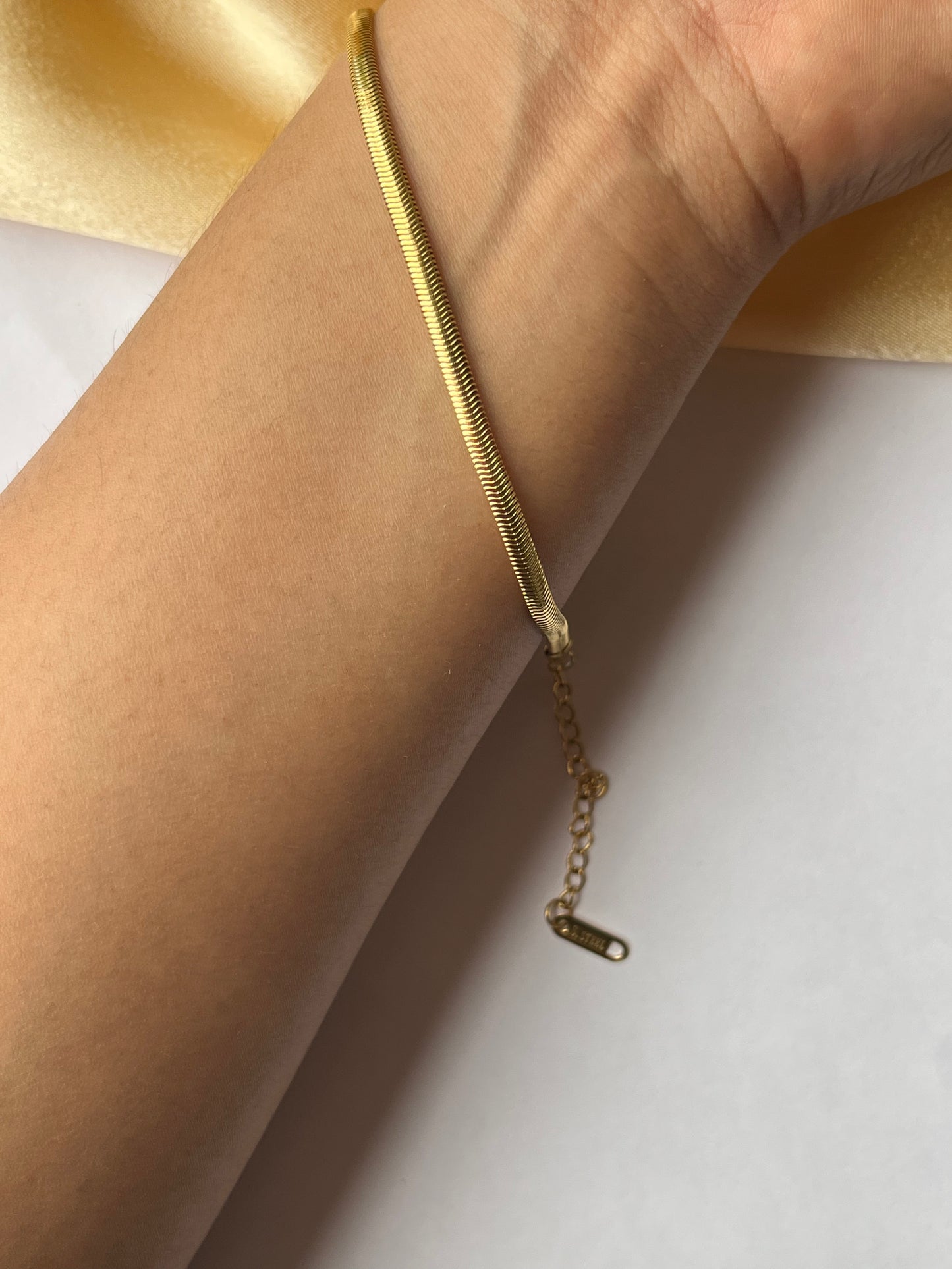 Bold Snake Chain Bracelet