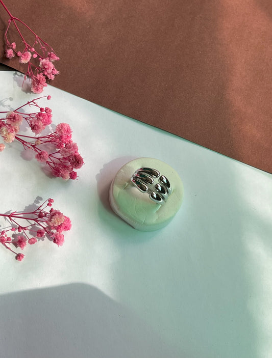 Silver Claw Ring