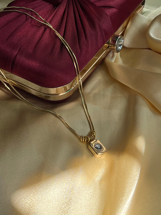 Twilight Diamond Pendant Necklace