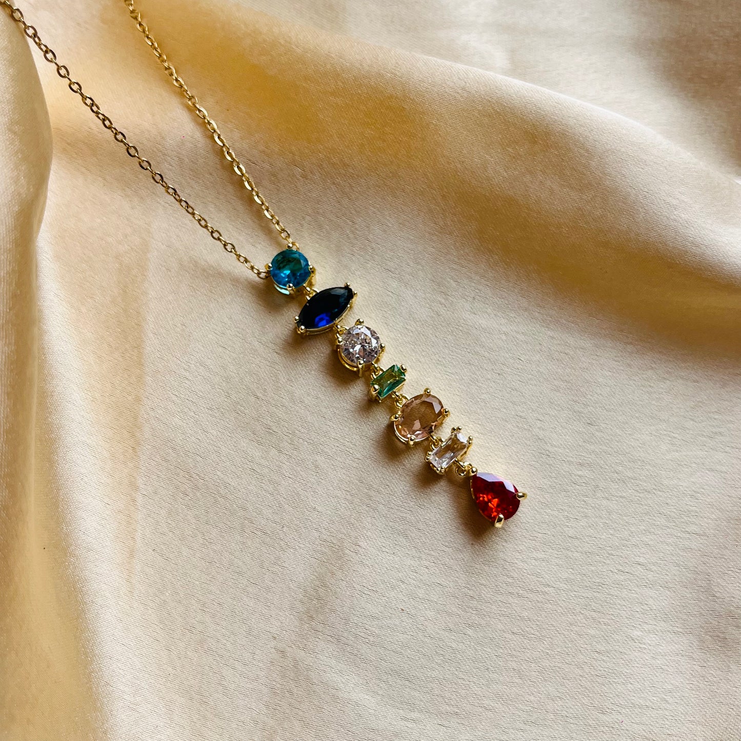 Rainbow Path Necklace