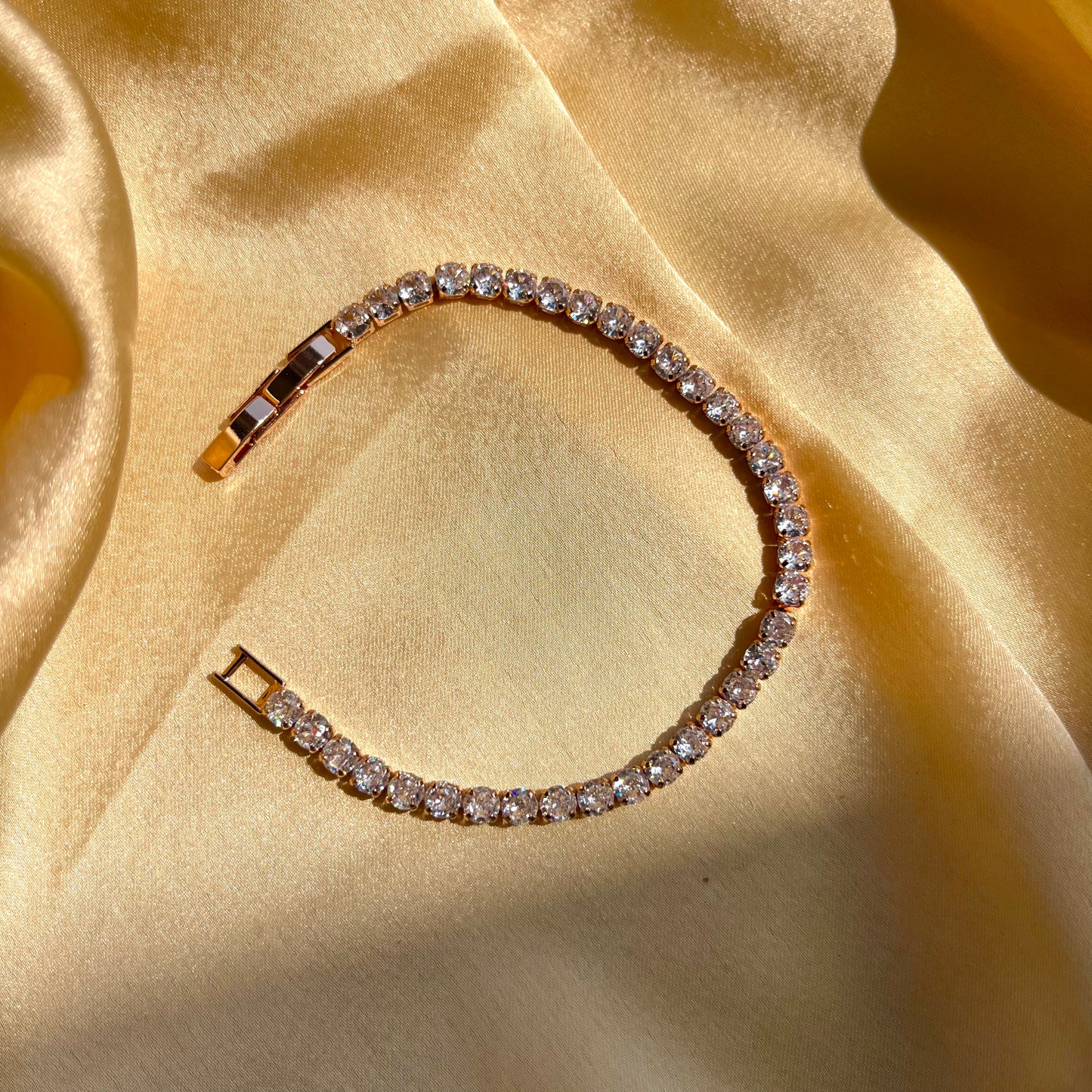 Blush Tennis Bracelet