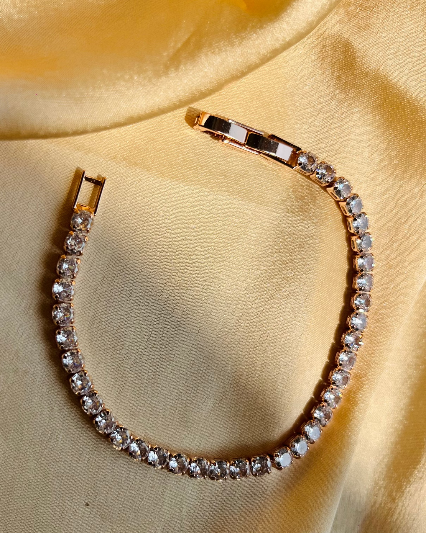 Blush Tennis Bracelet