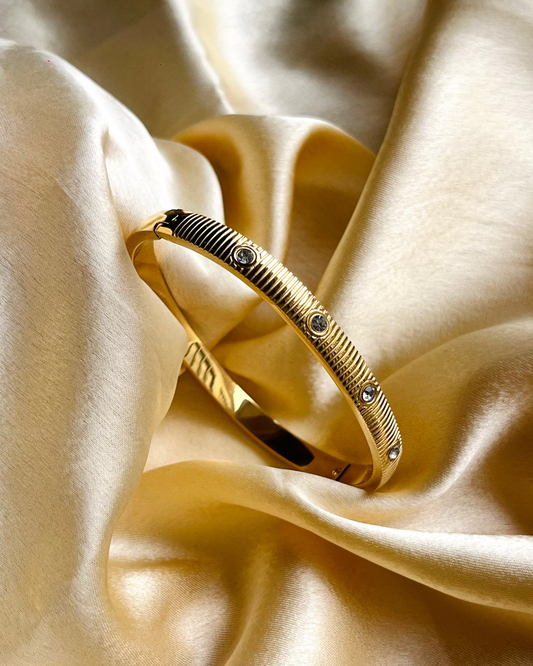 Modern Diamond Cuff