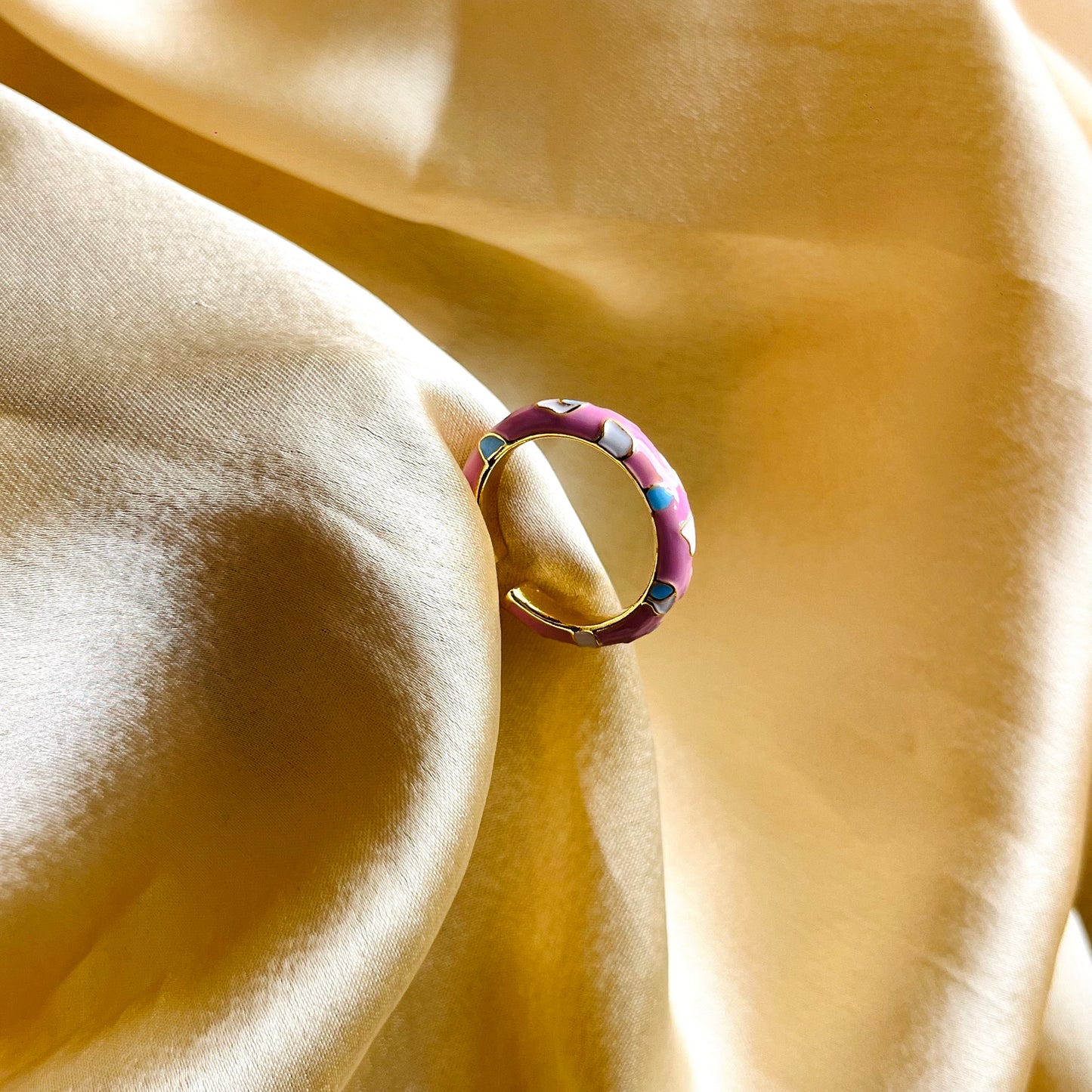 Pookie Minakari Band Ring