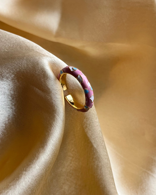 Pookie Minakari Band Ring
