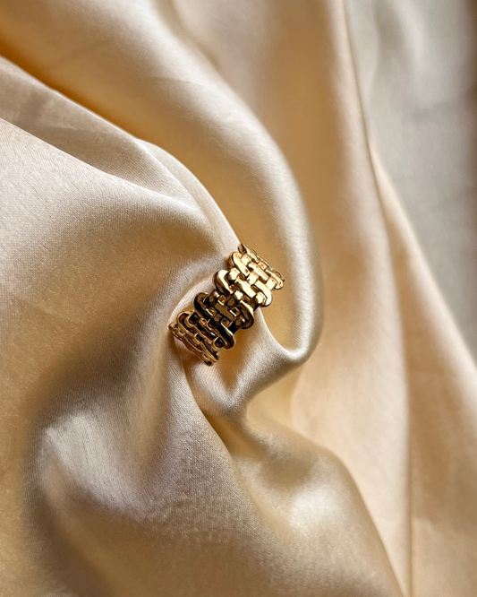 Velora Netted Band Ring