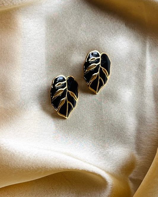 Aurelia Leaf Studs