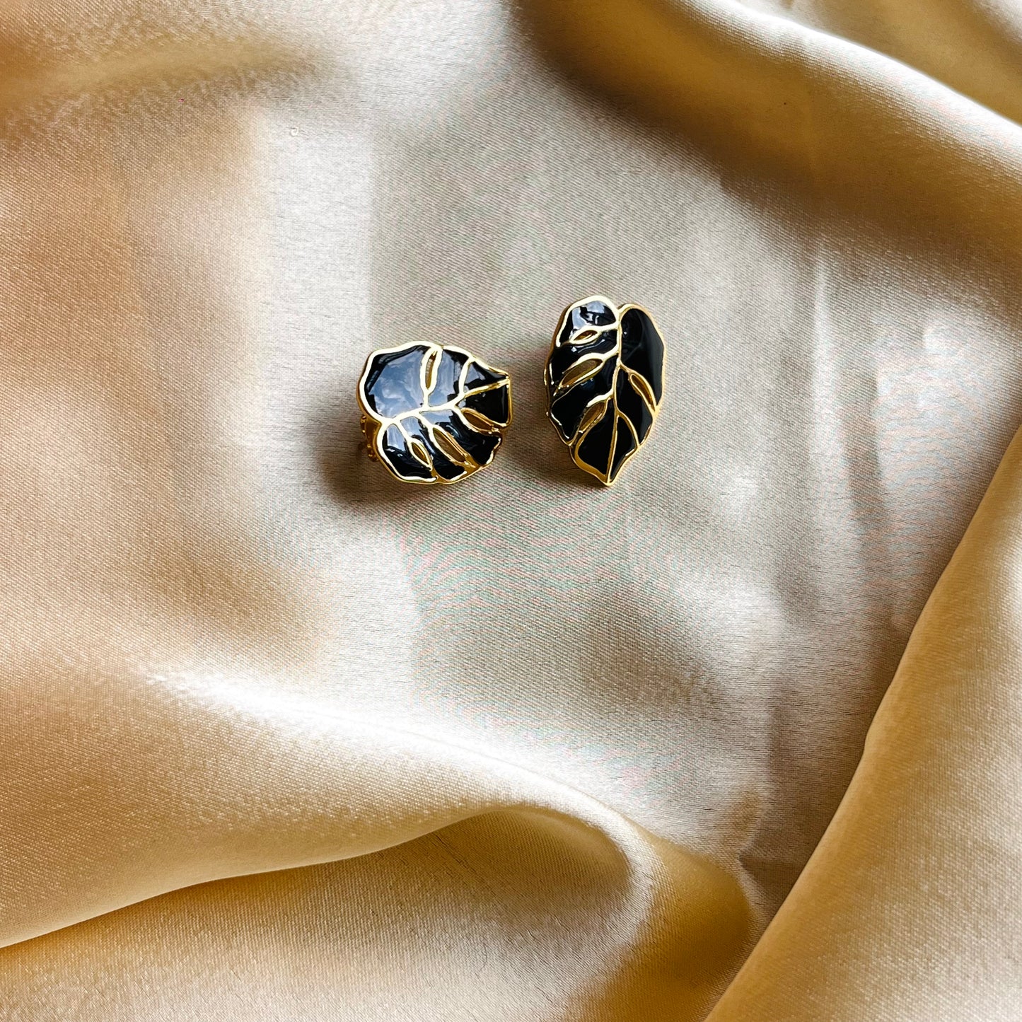 Aurelia Leaf Studs