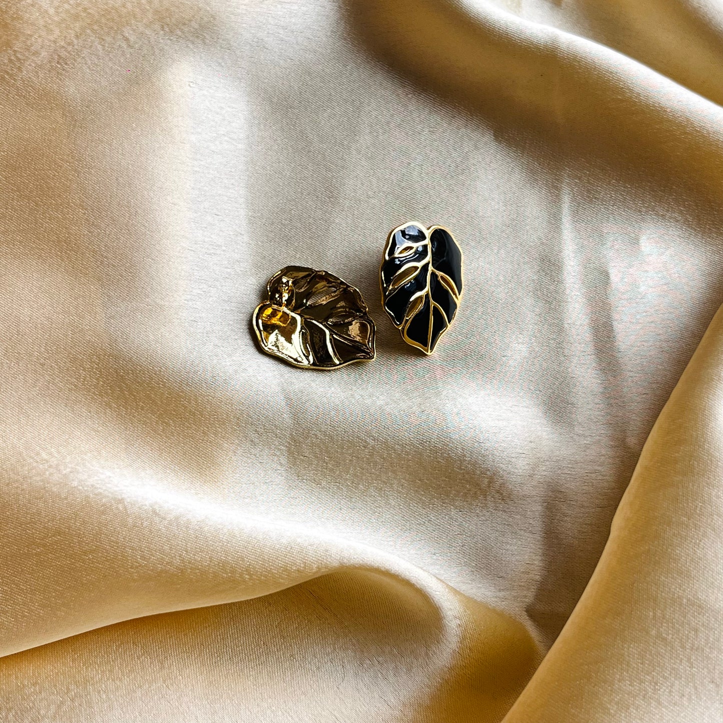 Aurelia Leaf Studs