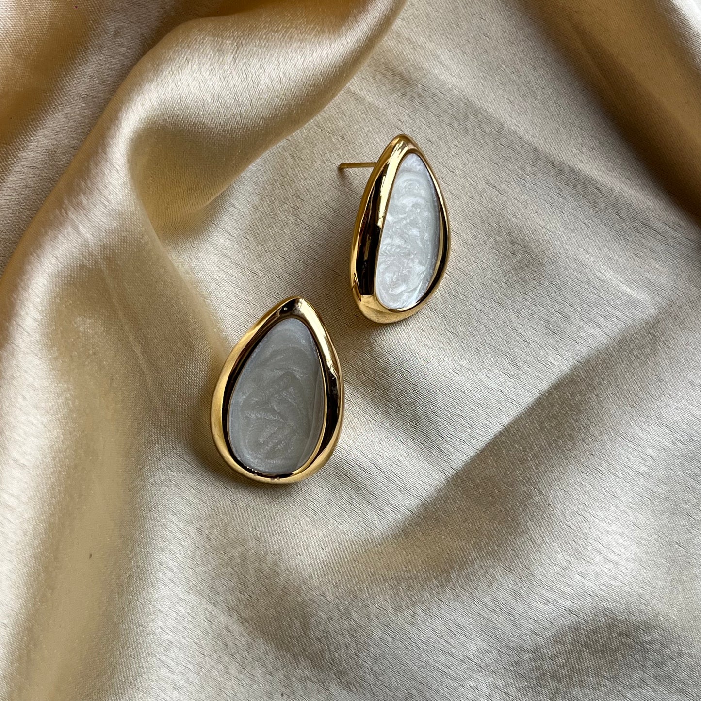 Ivory Drop Studs